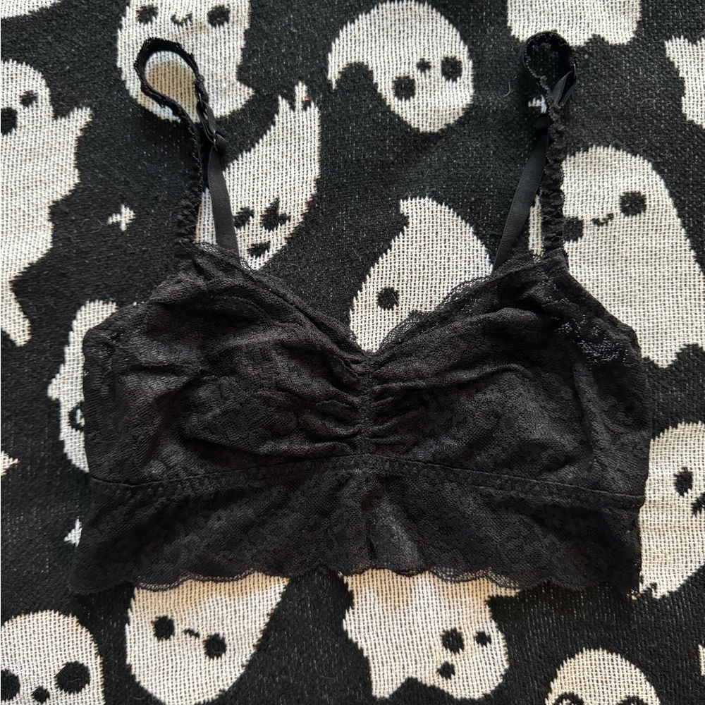 PINK Victoria’s Secret Sexy Black Lace Bralette